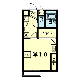 グランツ平成【2階】の間取り