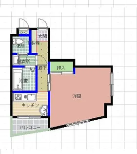 森塚第8マンション【4階】の間取り