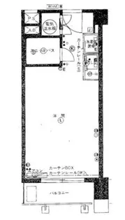 オリエント新宿【9階】の間取り