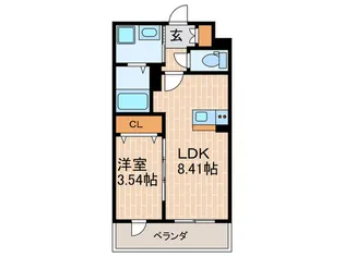 N FLAT【2階】の間取り