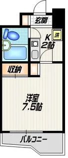 アンビエンス世田谷【4階】の間取り