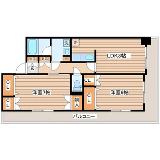 長町南424ビル【4階】の間取り