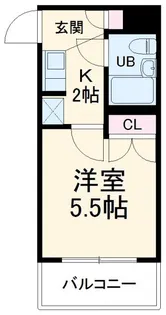 クロノス座間【2階】の間取り