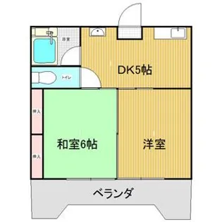 名北ビル【3階】の間取り