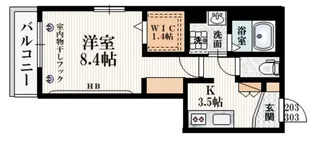 SUPERIAGE【3階】の間取り