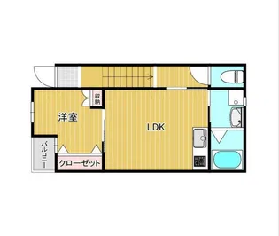 プレステージア豊饒【1階】の間取り