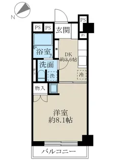 マンション礎【4階】の間取り