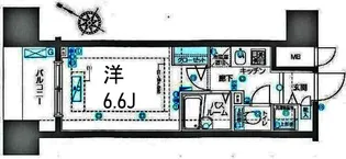 フェニックス川崎弐番館【7階】の間取り
