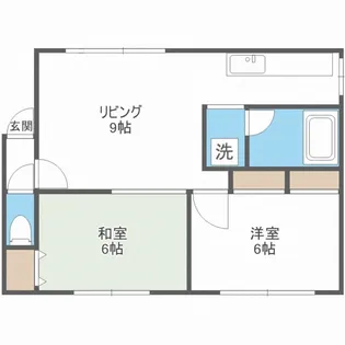コーポ緑山【2階】の間取り