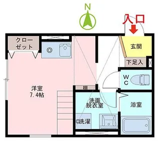 舞幸邦V【2階】の間取り