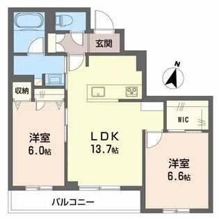 ニンナ・ナンナ C棟【3階】の間取り