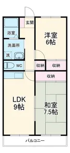 ハーモニー和合 I【4階】の間取り