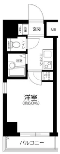 プレール・ドゥーク大森【5階】の間取り