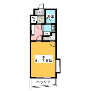 ハーモニー星崎【3階】の間取り
