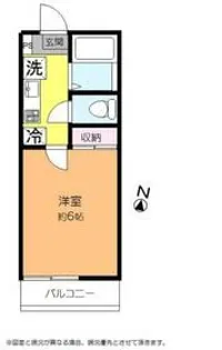 アストン八潮【1階】の間取り