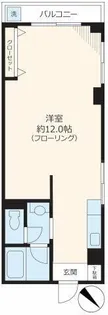 動坂ハイツ【4階】の間取り