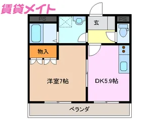 サクセス【2階】の間取り