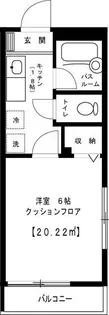 ドミールM.S【2階】の間取り