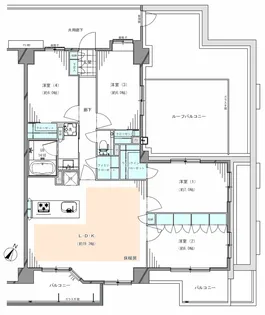 プレシス田園調布【3階】の間取り