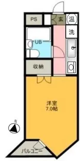 志津リリエンハイム【3階】の間取り