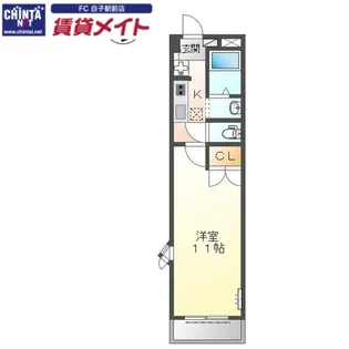 プチ パレット【1階】の間取り