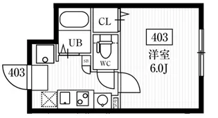 エルファーロ小竹向原【4階】の間取り