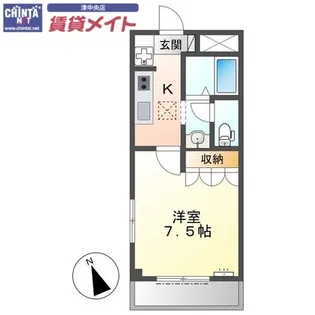 Hills青山【1階】の間取り