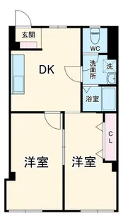 パラシオ美合【2階】の間取り