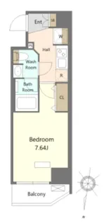 SHOKEN Residence早稲田【5階】の間取り