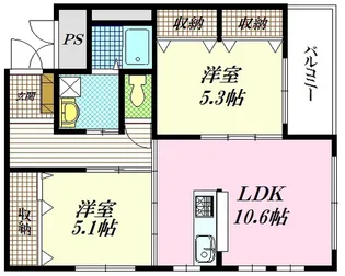 StageN【3階】の間取り