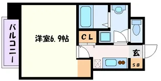 mayumi.7【6階】の間取り