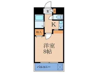 プレジデント瑞光【8階】の間取り
