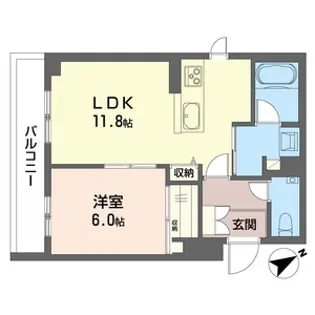 レガリータII【1階】の間取り