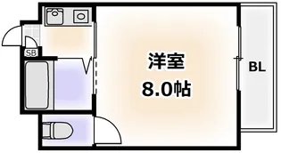 エクセル長池【5階】の間取り