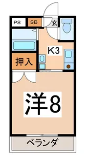 ワイズガーデン【3階】の間取り