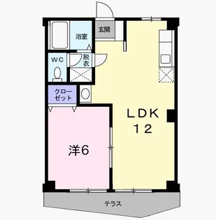 CRESTALL【1階】の間取り