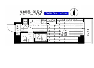 ステージファースト両国南アジールコート【7階】の間取り