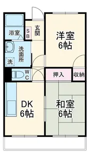 東海ホーム鴨江【1階】の間取り