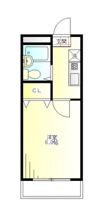第15シンエイビル【2階】の間取り