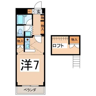 NAVATEK III【1階】の間取り