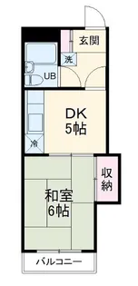 レジデンスケンビ【3階】の間取り