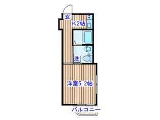 BLUE PARKS長町【1階】の間取り