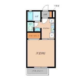 メゾンかがやきI・II・III【2階】の間取り