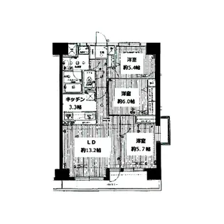 ロイヤルステージ本厚木I【12階】の間取り