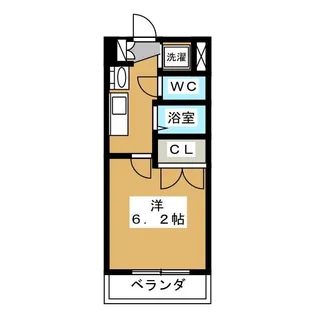 プレサンス名古屋城前ラバンカ【2階】の間取り