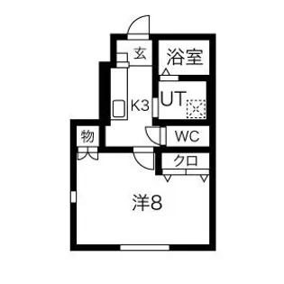 grand parace 台町I【1階】の間取り