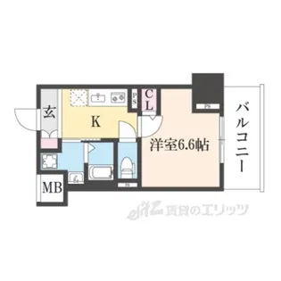 ルーチェ門真栄町【6階】の間取り
