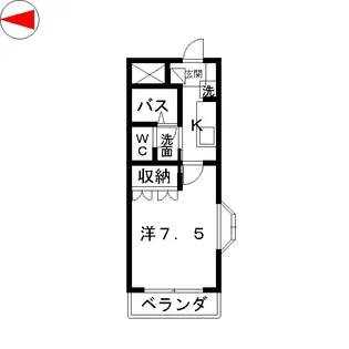 アート・ヒルズ【2階】の間取り