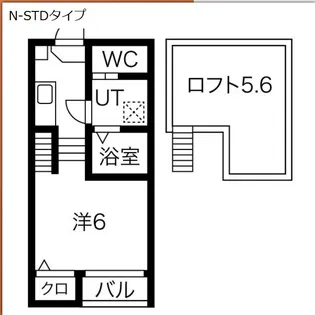 カトルセゾン彩【1階】の間取り