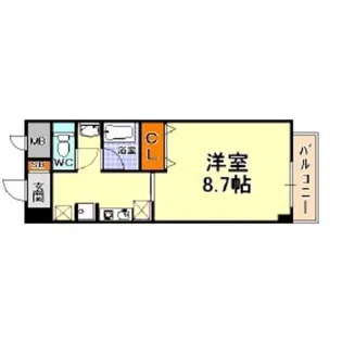 すぴりっと芦屋【3階】の間取り